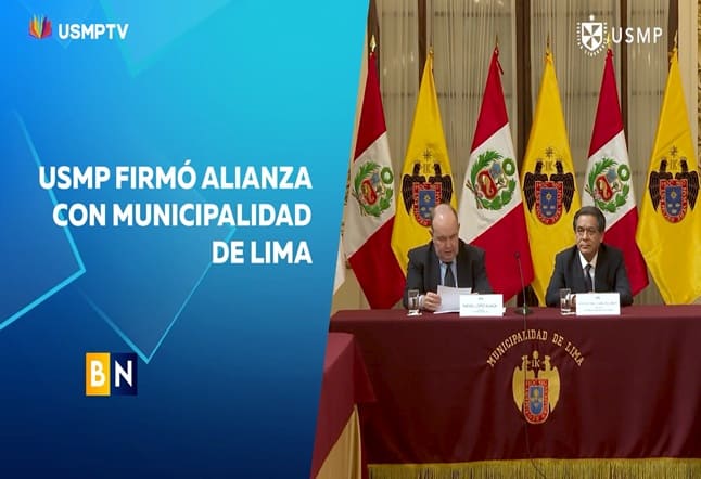 USMP FIRMÓ CONVENIO CON MUNICIPALIDAD METROPOLITANA DE LIMA